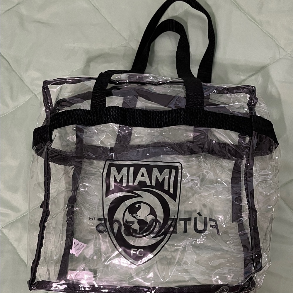 MIAMI FC Clear Tote Bag NEW